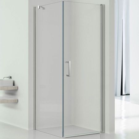 Душевой уголок Vincea Orta 100х80 VSR-1O8010CL профиль Хром стекло прозрачное, артикул VSR-1O8010CL