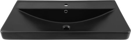 Раковина Aquanet Ирис 90 черная матовая