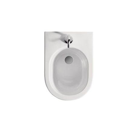 Kerasan Flo Биде подвесное 54х28,5см, с 1 отв.под смеситель, цвет: белый матовый, артикул 312330