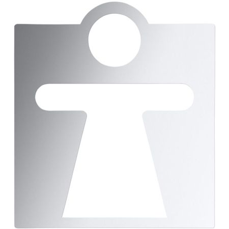 HOTEL значок женский туалет, блеск, артикул 111022042