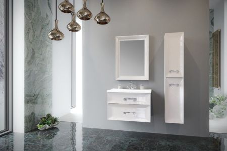 Зеркало Marka One Delice 65x85 White, артикул У72508