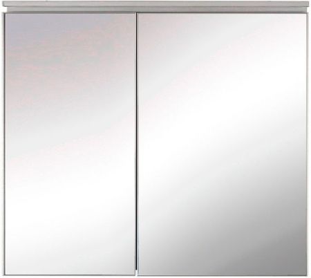 Зеркальный шкаф De Aqua Алюминиум 90 AL 505 090 S серебро