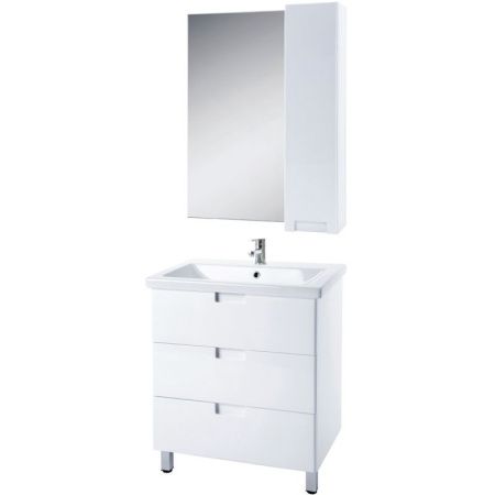 Зеркало со шкафом Bellezza Пегас 90 R 4610415001019 Белое