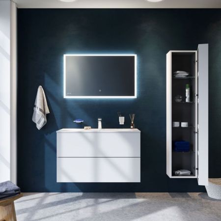 Шкаф пенал AM.PM Spirit V2.0 35 R M70ACHR0356WG подвесной Белый, артикул M70ACHR0356WG