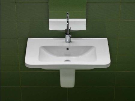 Раковина Hatria Erika Pro 80 YXGM Белая Раковина Hatria Erika Pro 80 YXGM Белая