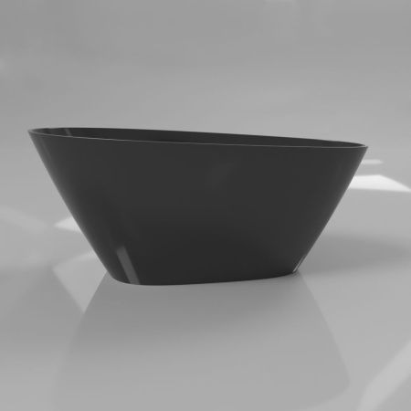 Ванна WHITECROSS Spinel C 150x70 (черный глянец) иск. камень