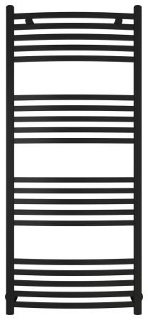 Полотенцесушитель, Сунержа, Аркус, водяной, ширина, мм-550, глубина, мм-107, высота, мм-1207, межосевое расстояние-500, перемычка-выгнутая, присоединительный размер -НР G 1/2" / НР G 3/4" (эксцентрик), подключение-диагональное/нижнее/вертикальное, мощност, артикул 31-0251-1250