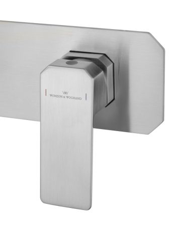 Смеситель для раковины встраиваемый WONZON & WOGHAND DIAMOND, Брашированный никель (WW-88869011-BN), артикул WW-88869011-BN