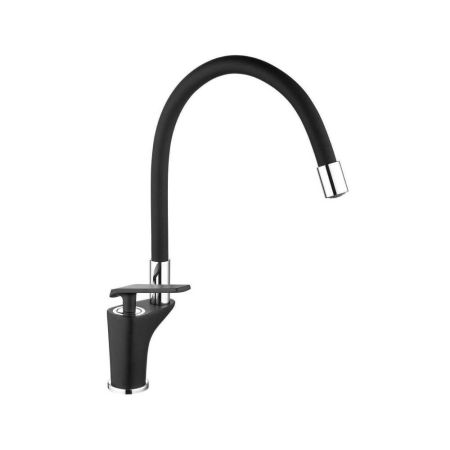 Смеситель для кухни с гибким изливом FASHUN A4081-7, черный