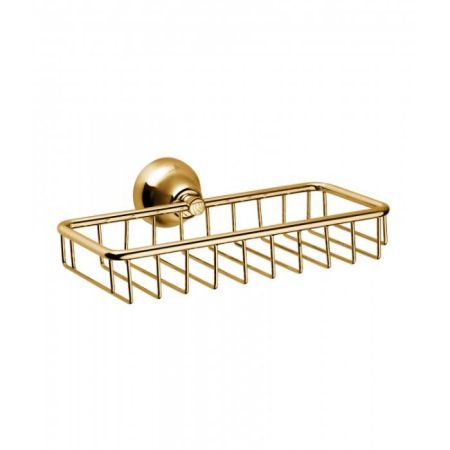 Bongio Axel Полочка подвесная, 245х175x50 мм, цвет золото 24к., артикул 15013OR00