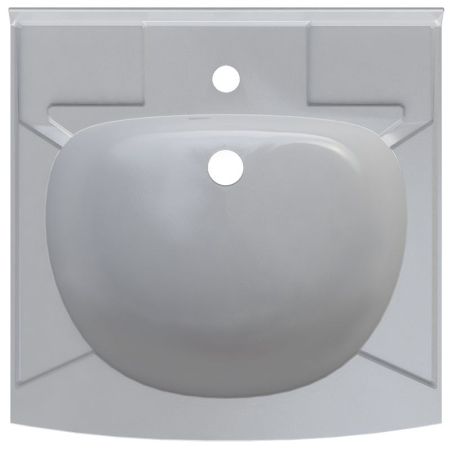 Раковина Altasan Kompakt 50x50 UPP50s на стиральную машину Белая