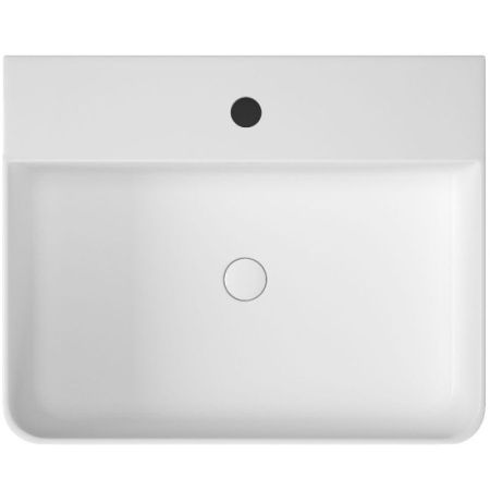 Раковина Owl 1975 Vinkel 52 OWLB191002 Белая глянцевая с донным клапаном