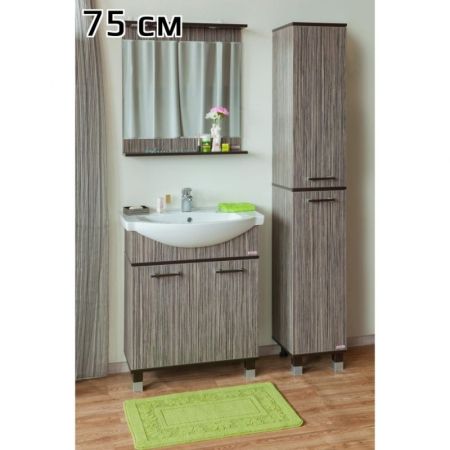 Тумба для раковины Sanflor Толедо 75 С0000001819 Венге Орегон, артикул С0000001819