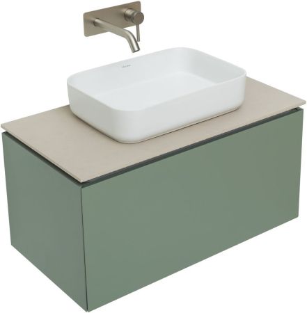 Тумба под раковину Allen Brau Infinity 85 1.21002.CGM олива матовый, артикул 1.21002.CGM