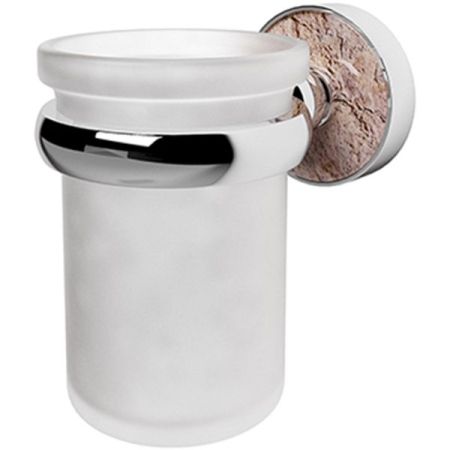 Стакан для зубных щеток WasserKRAFT Nau K-7728 Хром, артикул K-7728