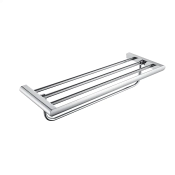 Полка для полотенец Rose RG1708, хром