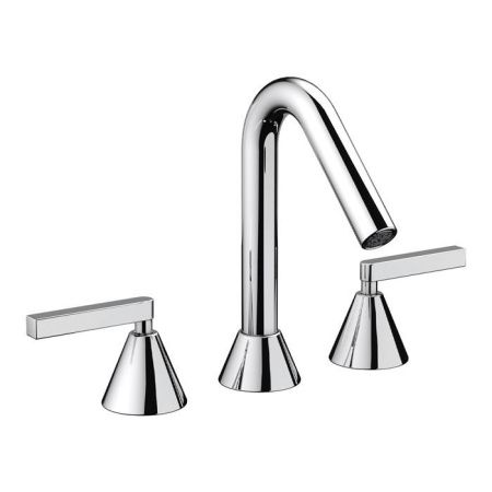 Nicolazzi Flag  Смеситель для раковины на 3 отв, излив 131 мм, цвет хром Nicolazzi Flag  Смеситель для раковины на 3 отв, излив 131 мм, цвет хром