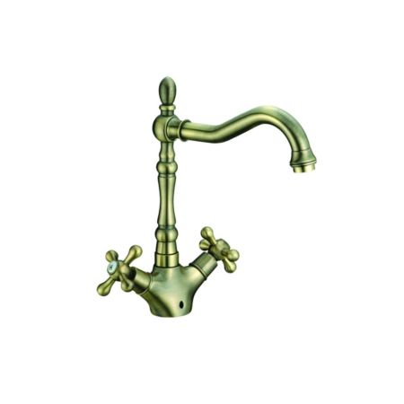 Смеситель для кухни D-Lin D155816-1, бронза