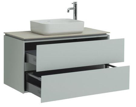 Тумба под раковину Allen Brau Infinity 100 1.21003.PWM папирус матовый, артикул 1.21003.PWM