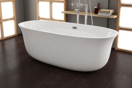 Акриловая ванна Grossman GR-1201 166х75 без гидромассажа