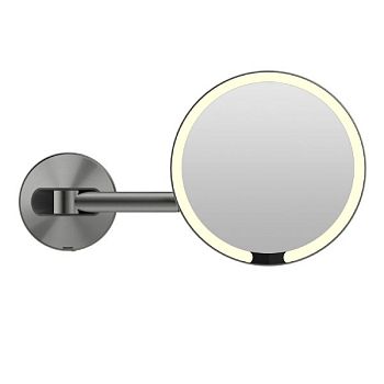 Зеркало косметическое с подсветкой JAVA S-M8881Q, графит