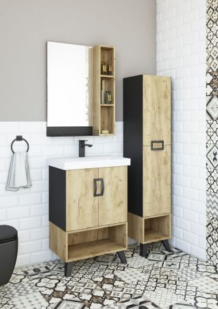 Тумба Выборг 60/2 (Дк/З) (MODUO SLIM 60), артикул С16293