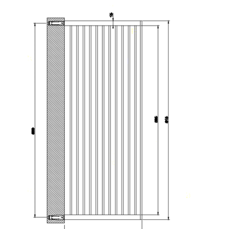 Gessi Rettangolo Полочка 60см широкая, цвет: хром, артикул 20950#031