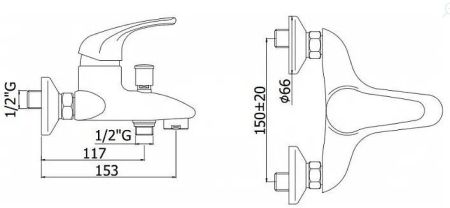 Набор смесителей Paffoni Nettuno Due 3 в 1 (сет 1), артикул 00255119