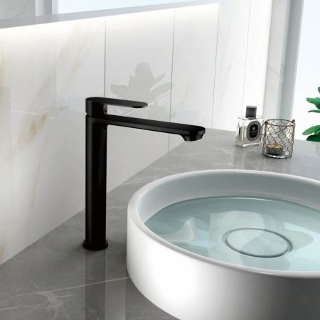 Смеситель для раковины Haiba HB11590-7, черный