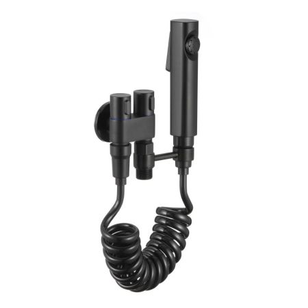 Гигиенический душ без смесителя Fmark FS-FXQ02H, черный, артикул FS-FXQ02H