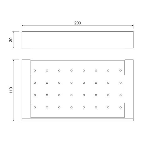 Полка Timo Petruma 15222/17 золото матовое, артикул 15222/17