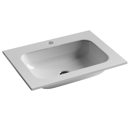Умывальник накладной прямоугольный Element 610*457*137мм CN7011, артикул CN7011
