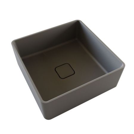 Раковина Florentina Одри 40 см 10.320.00400.307, серый шёлк, артикул 10.320.00400.307