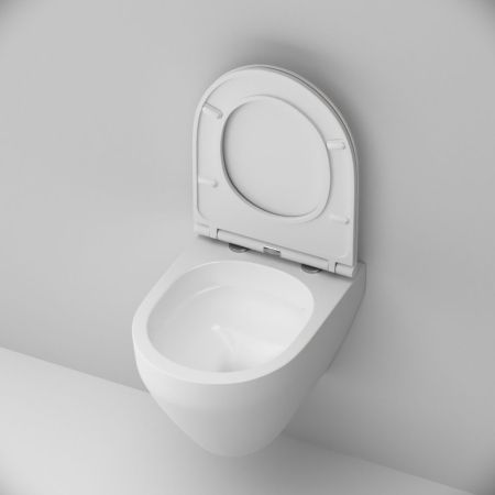 C701700MWSC Spirit V2.0 подвесной унитаз FlashClean с сиденьем микролифт, бел мат, артикул C701700MWSC