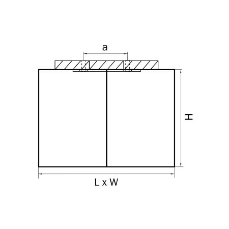 Светильник точечный накладной декоративный под заменяемые галогенные или LED лампы Rettango Lightstar 052087, артикул 052087