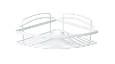 Полка угловая одноэтажная белая Fixsen (FX-850W-1), артикул FX-850W-1