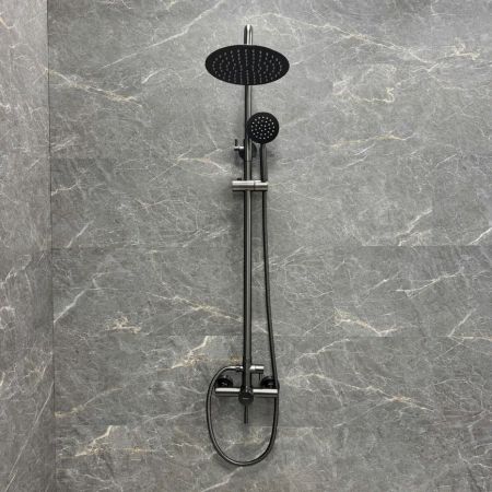 Душевая система Fixsen OXFORD FX-9500F, графит, артикул FX-9500F