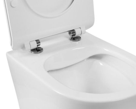 SFERA-R Чаша унитаза подвесного безободкового, P-trap BB046CHR, артикул BB046CHR