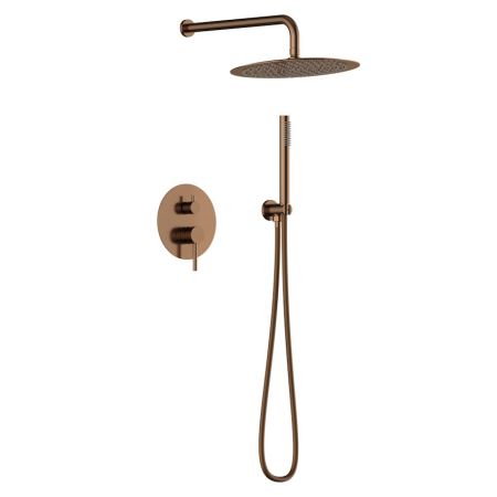 Душевая система встраиваемая Knotlor SS-26/RB, бронза, артикул SS-26/RB