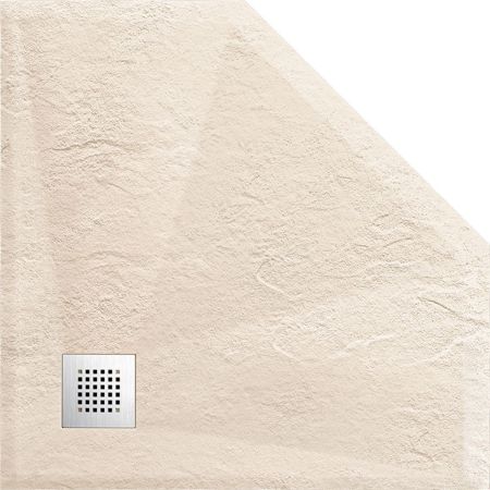 Поддон для душа из искусственного камня VST-4SP9090C, 900*900*25, бежевый, артикул VST-4SP9090C