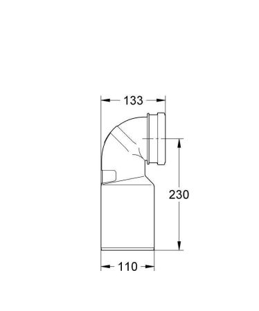 Отводная дуга GROHE (42946000) Отводная дуга GROHE (42946000)