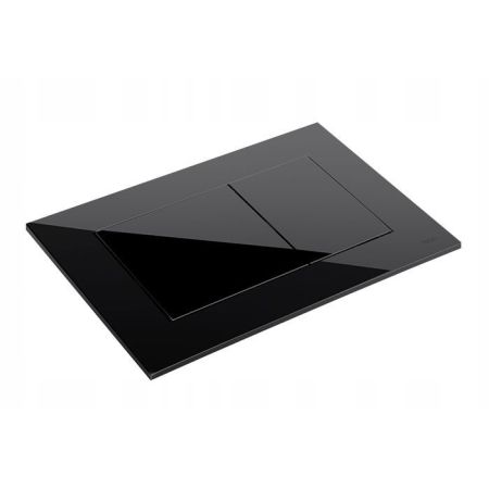 Клавиша смыва, TECE, TECEnow, назначение-для унитаза, ширина, мм-220, глубина, мм-5, высота, мм-150, тип смыва-двойной, тип управления-механический, цвет-чёрный, артикул 9240403