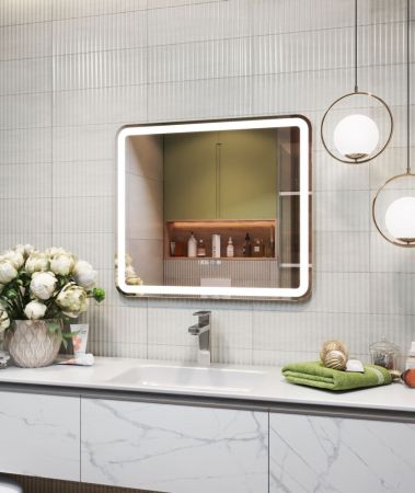 Зеркало VIGO Grani(Bora) Luxe z.GRI.80.Luxe, 80 см, артикул z.GRI.80.Luxe