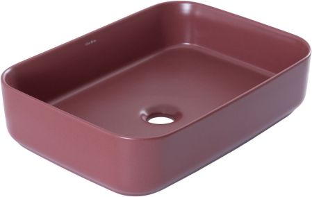 Раковина накладная Allen Brau Fantasy 50 4.11021.BD бордо, артикул 4.11021.BD