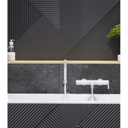 Душевой гарнитур точечный EXCELLENT Loka AREX.SET.023WH (белый мат), артикул AREX.SET.023WH