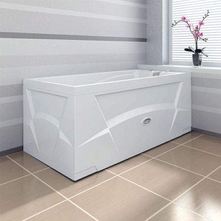 Акриловая ванна Radomir Wachter Фелиция 160x75 с гидромассажем форсунки Белые, артикул 3-01-1-0-0-304