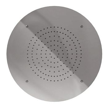 Graffio Kings, круглая потолочная душевая головка 40 см, 1 режим: дождь, цвет хром