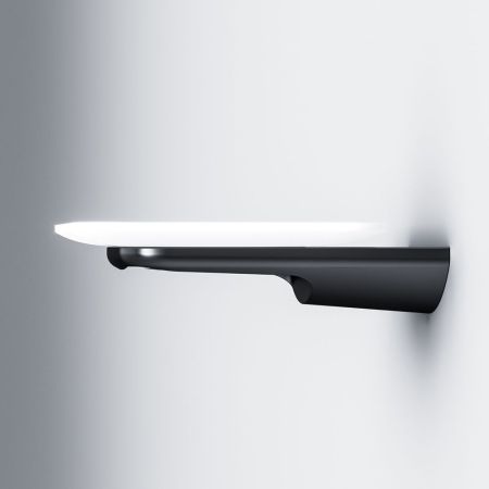 A50A34222 Inspire V2.0, Стеклянная мыльница с настенным держателем, черный, шт, артикул A50A34222