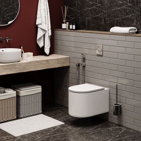 Унитаз TANARO Aria MW подвесной, матовый белый Cerutti SPA CT9236 Унитаз TANARO Aria MW подвесной, матовый белый Cerutti SPA CT9236