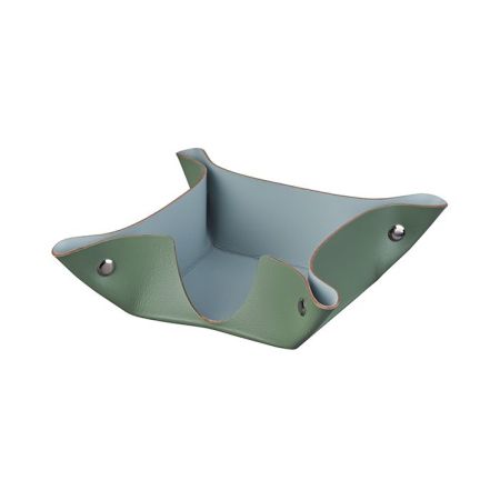 ADJ Подставка для бумажных блоков, 10x10xH4 см., цвет: эвкалипт/небесный, артикул 105.60/50